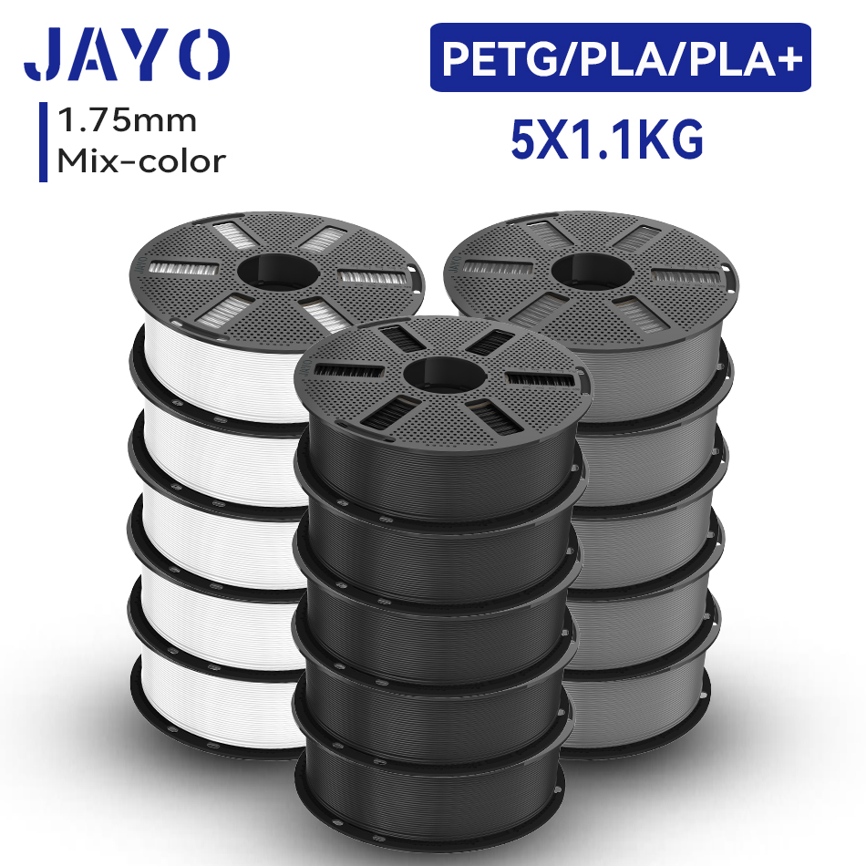 Филамент JAYO 3D PETG/PLA/PLA  – обзор и цена 3D Printing Nylon